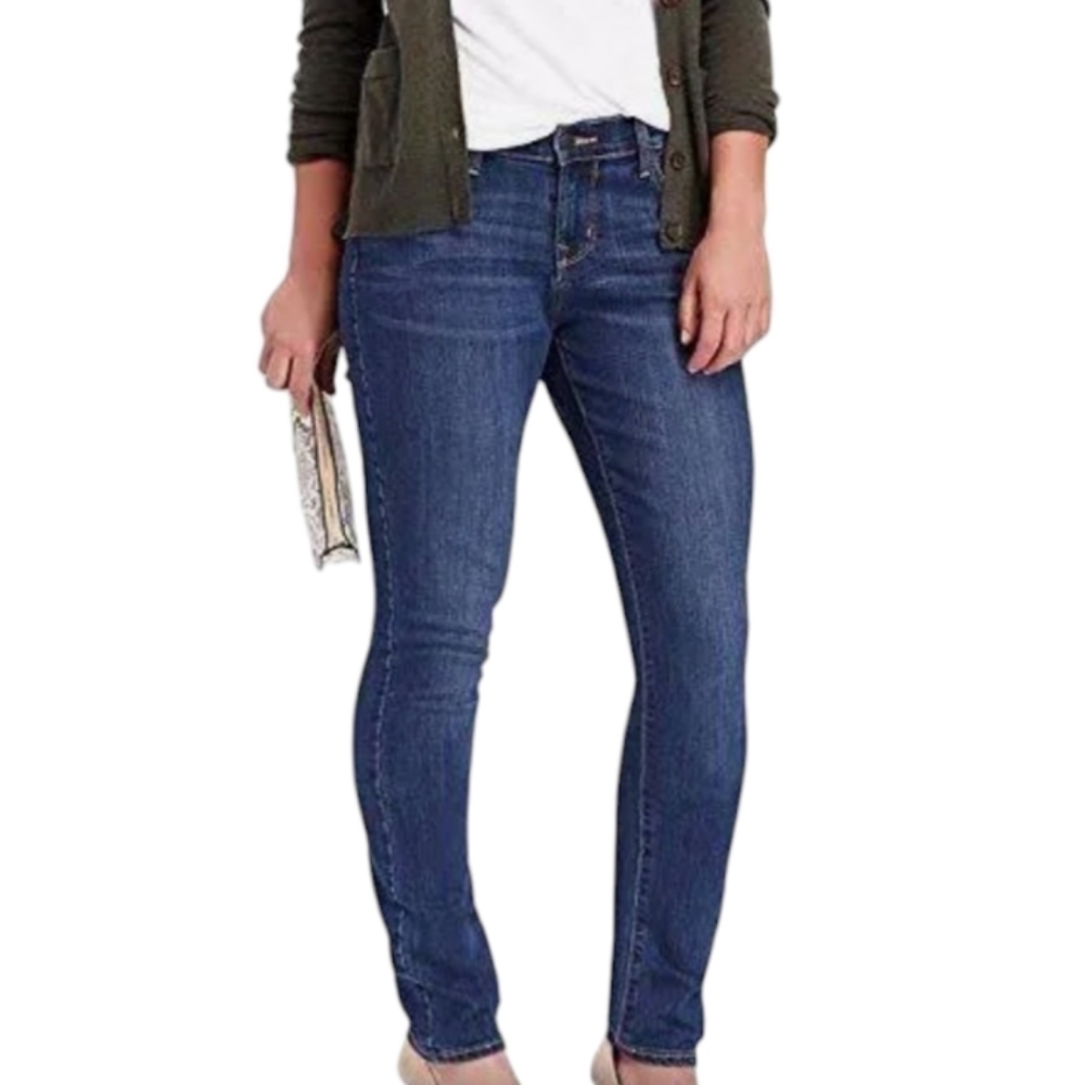 Old Navy The Sweetheart Women's Straight Leg Dark Authentic Jeans Sz 8 Regular